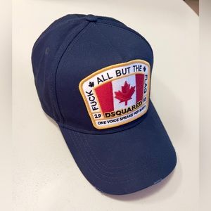DSQUARED2 F**k All But The Flag Hat